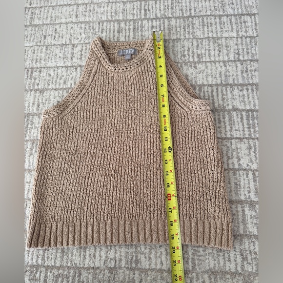 J. Crew Women's Beige Knit Tank Sixe XS - Picture 5 of 5